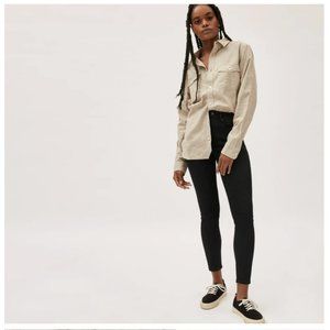 Everlane The Authentic Stretch High-Rise Skinny Black 25 Tall